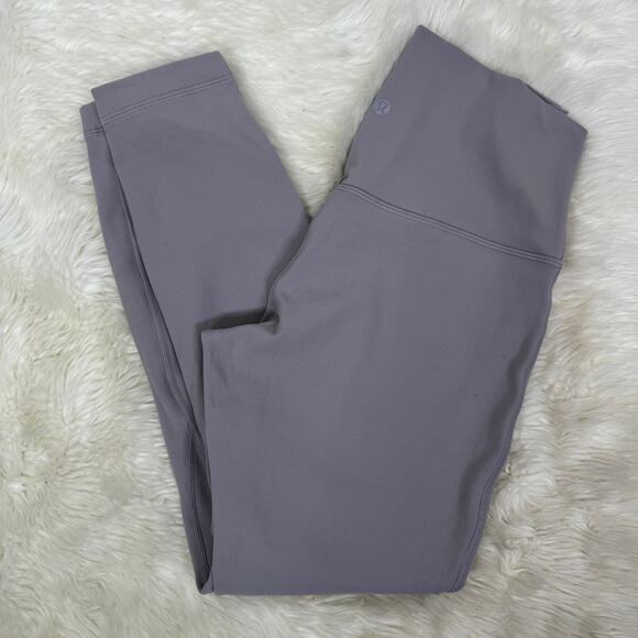 Lululemon Align Pant II 25" Dark Chrome Buttery Soft Size 8 - Picture 6 of 13